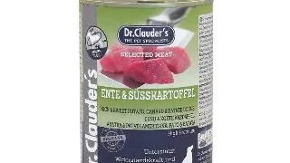 Hrana umeda pentru caini, Dr. Clauder`s Dog Selected MEAT - RATA 400g 400g