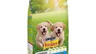 Hrana uscata pentru caini Friskies Junior, Pui & Legume 2.4kg