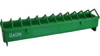 Hranitoare pentru pasari, Liniara, Gaun, Verde 40x8cm
