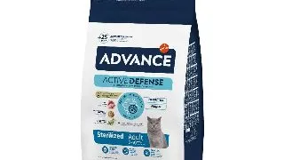 Hrana uscata pentru pisici Advance Sterilized, Curcan 400g