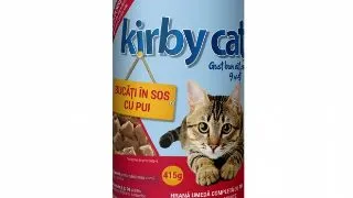 Hrana umeda pisici, Kirby Cat conserva cu pui, 415g 415g