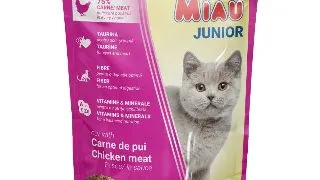 Hrana Umeda Pisici MIAU MIAU Junior Pui in Sos 100g 100g