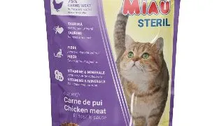 Hrana umeda pentru pisici Miau-Miau, Sterilised, plic 100g 100g