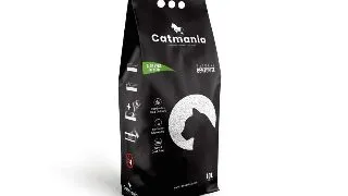 Nisip pentru litiera BENTONITA CATMANIA,  Aloe Vera 10L