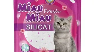 Asternut Pisici MIAU MIAU Silicat Fresh 8L 8l