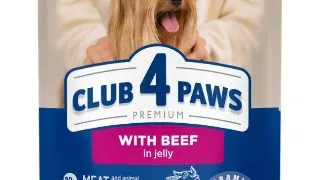 Club 4 Paws Caine Plic Vita 100 g