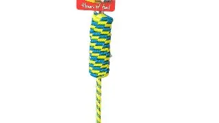 PAIATZE DOG FLOATING WEBBING ROPE TPR BALL 40 CM