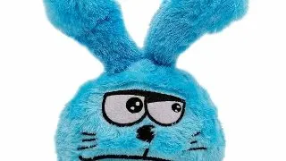 Jucarie pentru caini Croci Crazy Buddy, Iepure, albastru