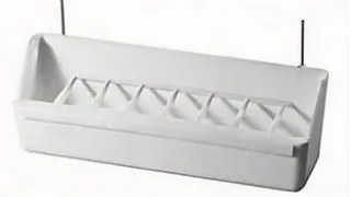 2 GR Hranitor Voliera 20 cm Alb 025GW