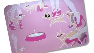 Pad Castron Pisici Glamour Pink 43x28 cm 8045