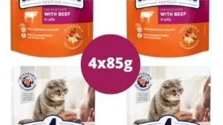 Club 4 Paws Pisica Plic Vita 4 X 85 g