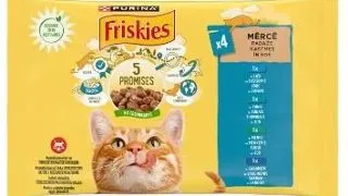 Friskies Cat Plic Somon 4 X 85 g