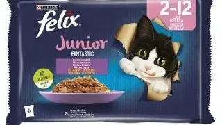 Felix Fantastic Plic Junior 4 x 85 g