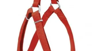 Ham pentru caini Croci Mylord, marime M, piele, rosu