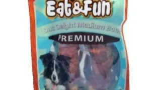 Eat&Fun Recompense Caini Duck Delights Medium Bones 160 g