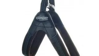 Ham pentru caini Pet Expert, marime S, 42 - 47 cm, negru