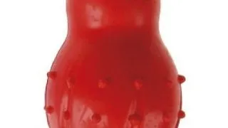Jucarie pentru caini Tatrapet, 9.5 cm, rosu