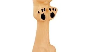 Jucarie pentru caini Tatrapet, catel, 13 cm, portocaliu