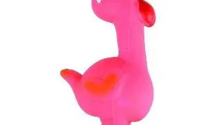 Jucarie pentru caini Tatrapet, curcan, 17 cm, roz