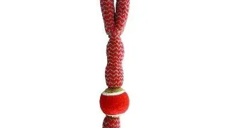 Jucarie pentru caini Pet Expert, 47 cm, rosu