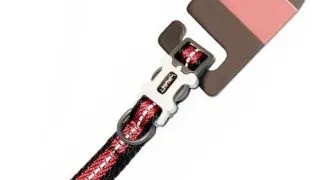 Walkit Zgarda Caine Twill Weaved L 2.5 X 40-66 cm Rosu