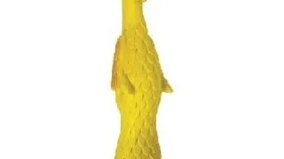 Jucarie pentru caini Tatrapet, gaina, 38 cm, galben