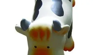 Jucarie pentru caini Tatrapet, vaca, 19 cm