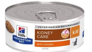 Hills Felin Dieta Conserva K/D Minced Pui 156 g