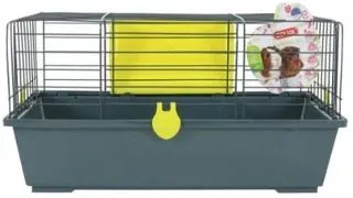 ZOLUX Cusca pentru iepuri si porcusori de Guineea Classic 80 cm gri/verde