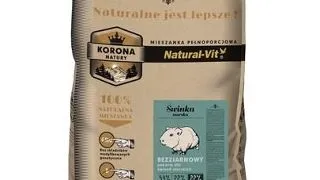 NATURAL-VIT Korona Natury hrana completa pentru porcusori de Guineea 10 kg