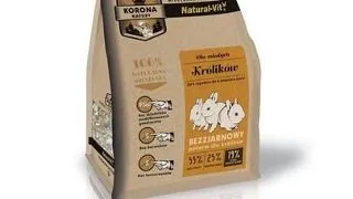 NATURAL-VIT Korona Natury Hrana completa pentru iepuri tineri 750 g