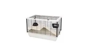INTERZOO BUNNY 80 DE LUXE Cusca echipata iepuri 78 cm gri deschis