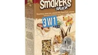 VITAPOL Smakers pentru rozatoare si iepuri, 3in1 mix 120 g