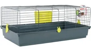 ZOLUX Cusca pentru iepuri, porcusori de Guineea Classic 100 cm gri-aquamarin