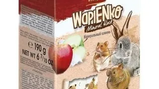VITAPOL Cub de calciu pentru rozatoare XL , cu mar 190 g