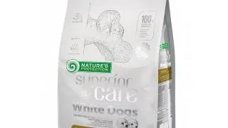 Hrana uscata pentru caini Natures Protection Superior Care White Dogs Small  Mini, Miel, fara cereale, 10kg
