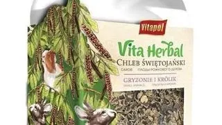 VITAPOL Vita Herbal Hrana complementara pentru rozatoare si iepuri, roscove uscate 170 g