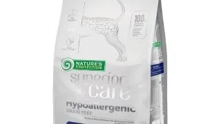 Hrana uscata pentru caini Natures Protection Superior Care Hypoallergenic, Somon, 10kg