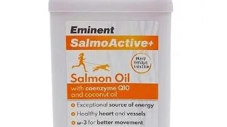 Ulei de somon Eminent Salmo Active+, Coenzima Q10, 1000 ml