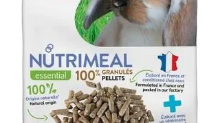 ZOLUX NUTRIMEAL 4 Hrana iepuri miniaturali juniori, sub forma de peleti 850 g