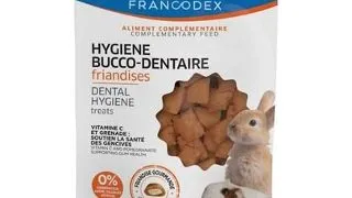 FRANCODEX Recompensa pentru igiena orala rozatoare si iepuri 50 g