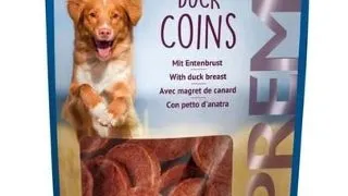 TRIXIE Recompense Premio Duck Coins cu rata 80 g