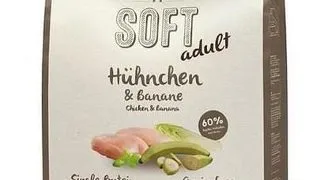 BOSCH SOFT Hrana uscata caini adulti cu alergii si sensibilitati alimentare, cu pui si banane 1 kg