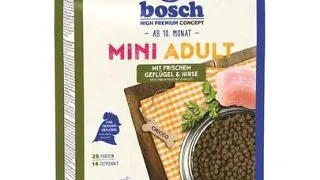 BOSCH Mini Adult Hrana uscata caini talie mica pasare si mei 1 kg
