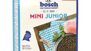BOSCH Mini Junior Hrana uscata pentru catei de talie mica, cu carne de pasare 3 kg