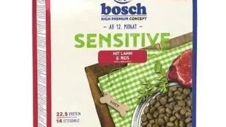 BOSCH Sensitive miel si orez 3 kg