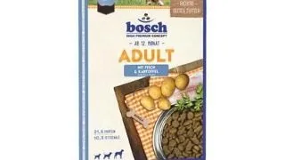BOSCH Adult Fisch & Potato Hrana uscata pentru caini adulti, cu peste si orez1 kg