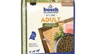 BOSCH Adult Hrana uscata pentru caini adulti, cu pasare si mei 3 kg