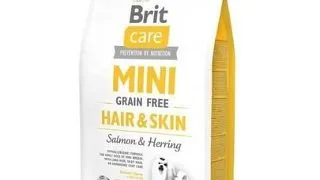 BRIT Care Mini Grain Free Hair&Skin 7 kg hrana caine talie mica