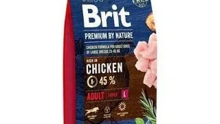 BRIT Premium By Nature Adult Large L Hrana uscata pentru caini adulti de talie mare, cu pui 8 kg